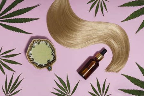 cbd and hair serum